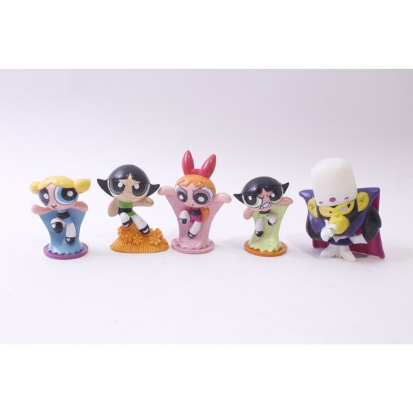 Powerpuff Girls, PVC Figure, Lot, Cartoon Network, Vintage, Toy, ~ 250929-WH 761 - Picture 1 of 5